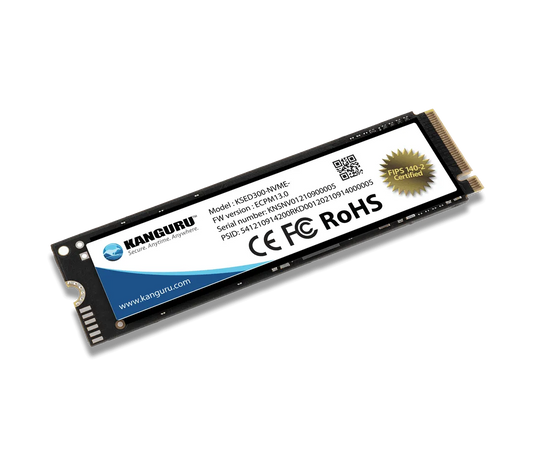 Kanguru Defender SED300 SSD M.2 NVMe Interne Hard Schijf