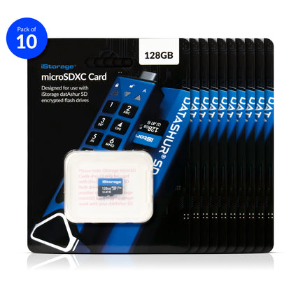 iStorage microSD kaart - 10 pack - E-quipment