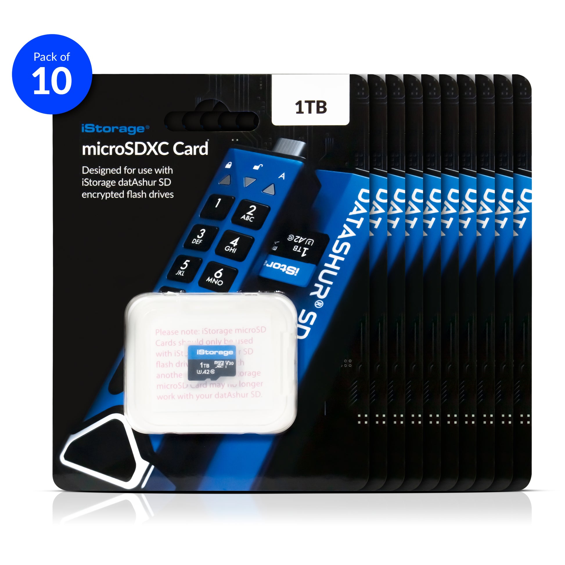 iStorage microSD kaart - 10 pack - E-quipment